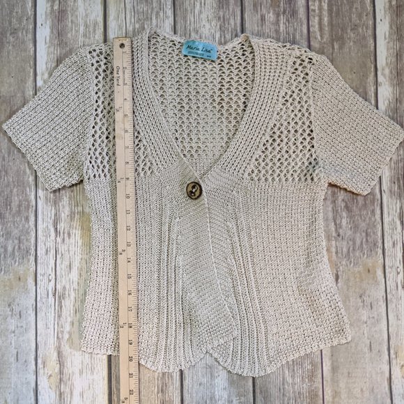 Maria Lisa Crochet Cardigan - Picture 2 of 5